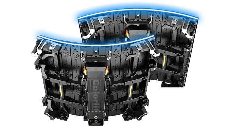 flexible rental led screen indoor outdoor led display 1